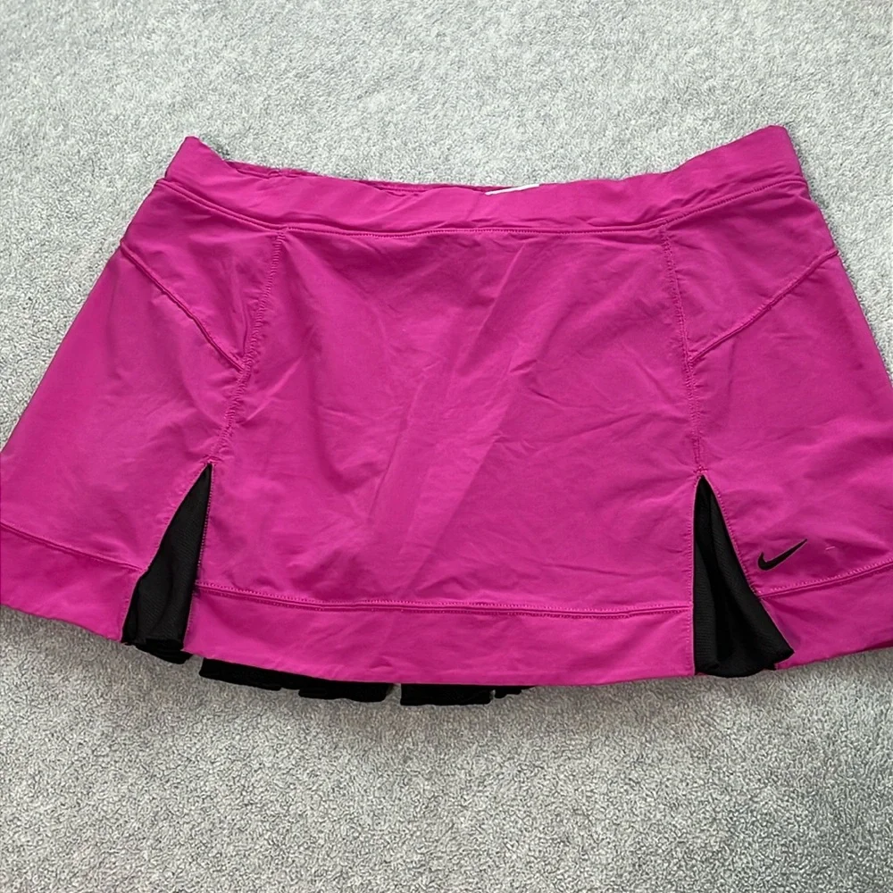Nike Dri Fit Skorts Large Athletic Tennis Active Preppy Golf Running Academia